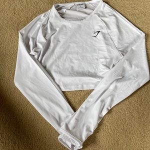 Gymshark Long Sleeve Training Crop Top